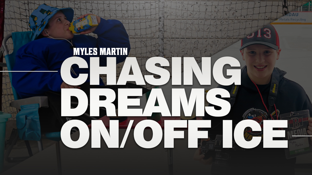 OHF Spotlight: Myles Martin – Chasing Dreams Through the Lens and the Crease