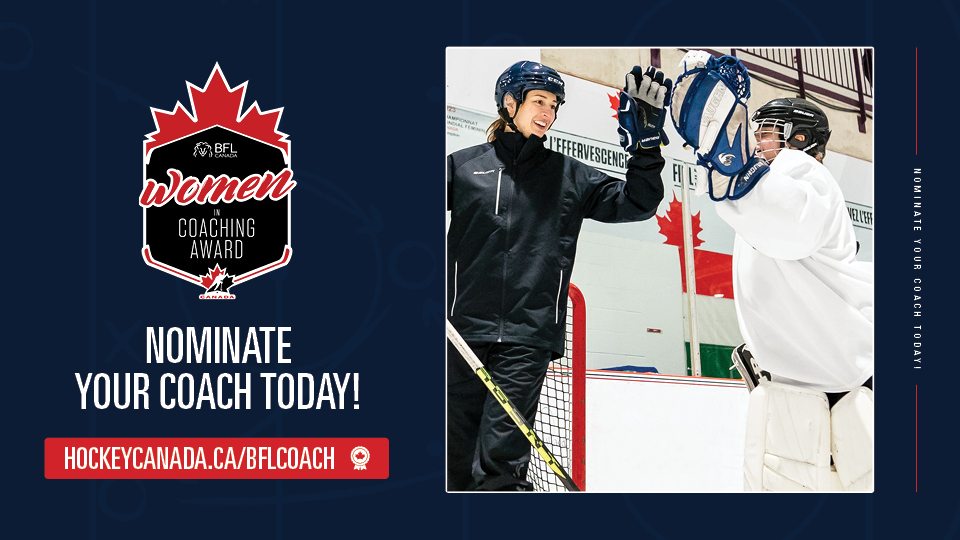 BFL Women in Coaching Award IS LIVE