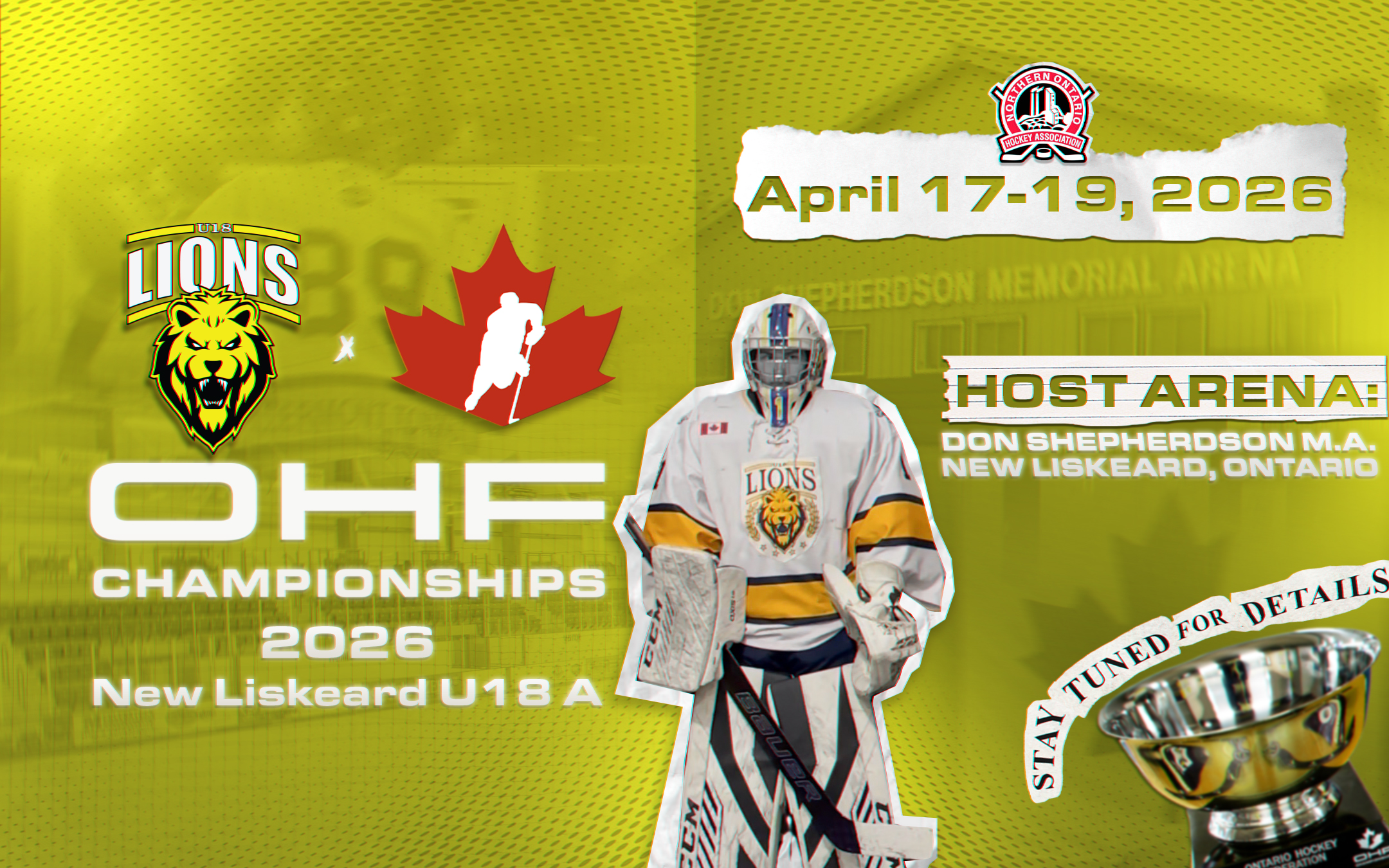 New Liskeard Lions to Host 2026 U18A OHF Championships