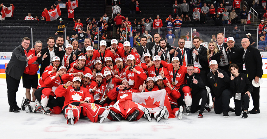 Canada wins 2024 Hlinka-Gretzky Cup!