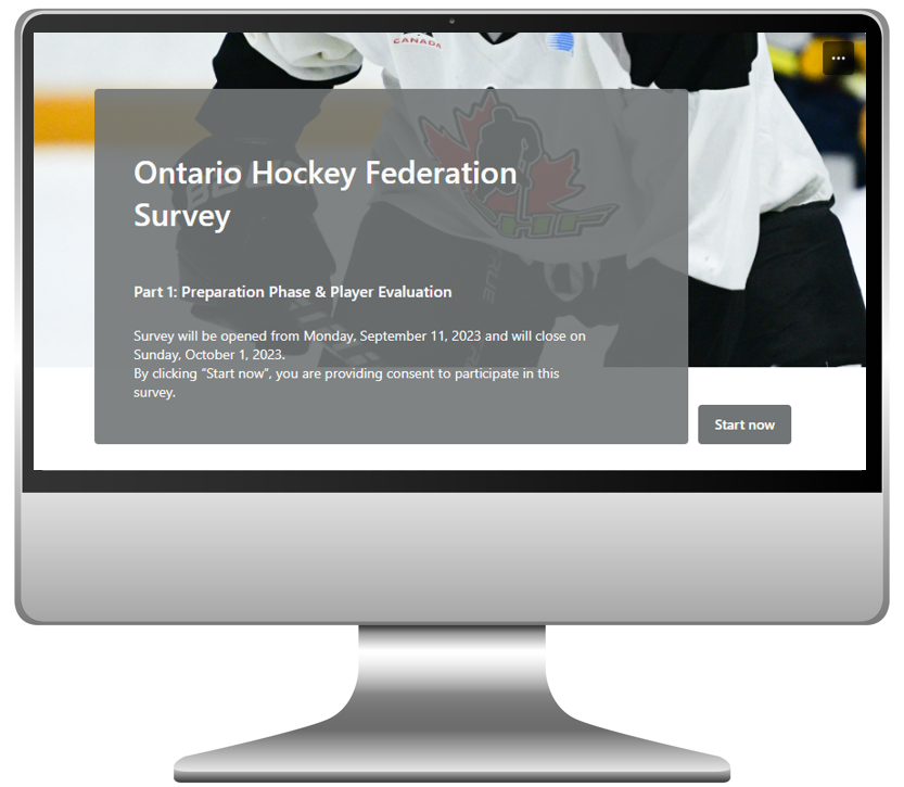 The Ontario Hockey Federation (OHF) Survey