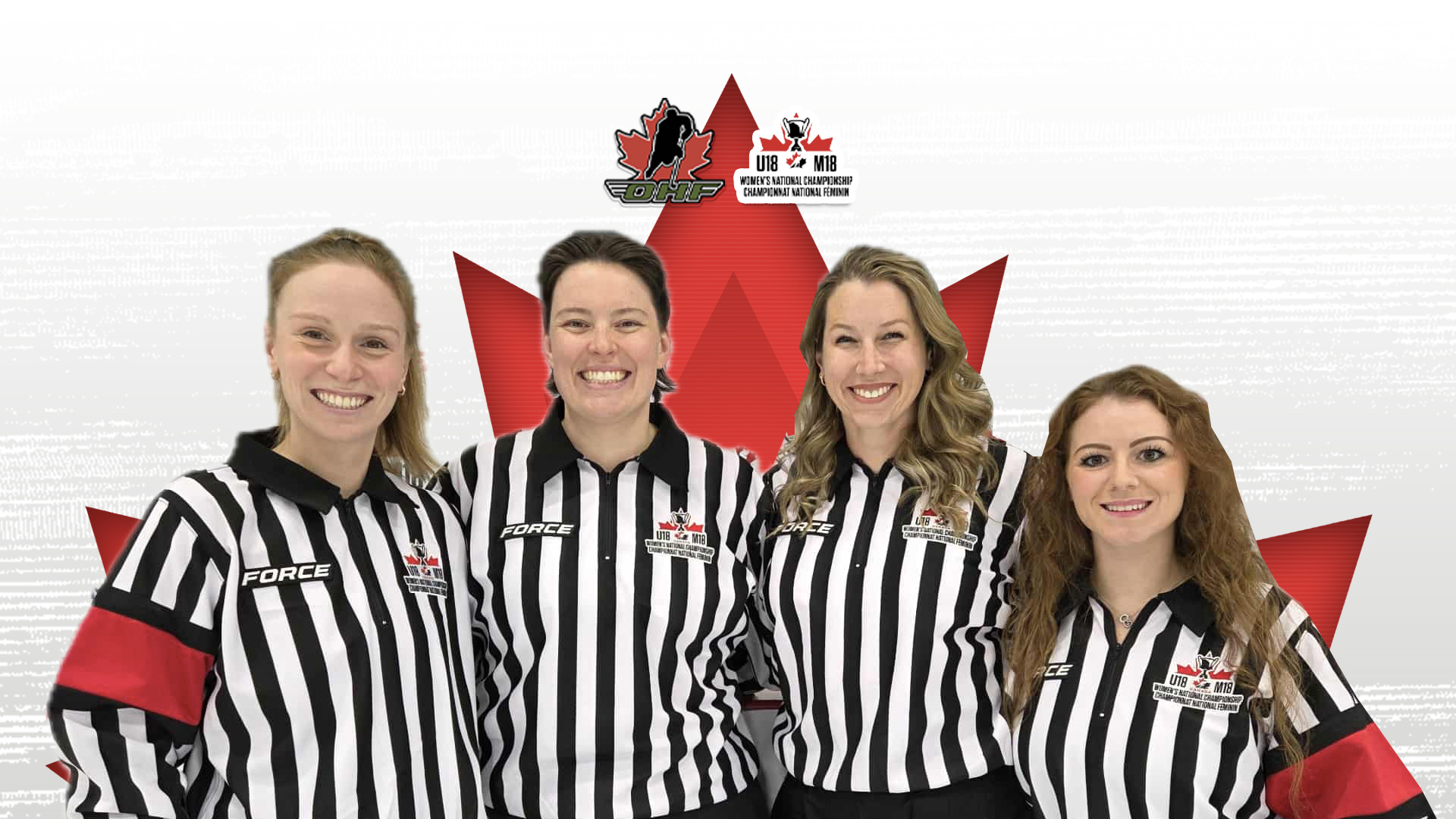Female OHF Officials Represent Ontario at the 2025 Women’s U18 National Championship
